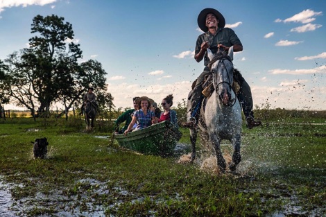 Horse canoe trip Ibera National Park Journeys with Purpose